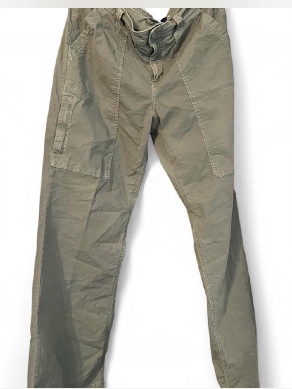 American Eagle Outfitters Olive Green Wide-Leg Cargo Pants